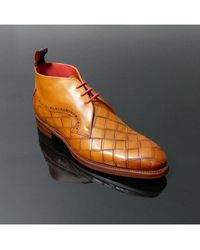Jeffery West - Page 'saruman' Hand Weaved Chukka Boot Leather - Lyst
