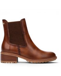 Pikolinos - Leather Chelsea Heeled Ankle Boots - Lyst