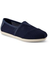 TOMS - Alpargata Class Textured Espadrille Shoes - Lyst
