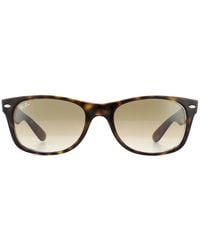 Ray-Ban - Sunglasses New Wayfarer 2132 710/51 Light Havana Gradient 52Mm - Lyst