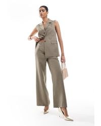 Miss Selfridge - Co-Ord Tailored Wide Leg Trouser - Lyst