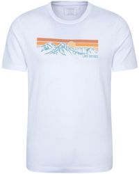 Mountain Warehouse - Regional Lake District T-Shirt Crew Neck Breathable Everyday Tee Cotton - Lyst