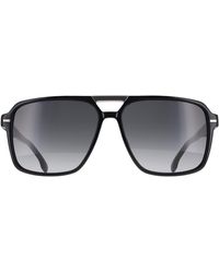 BOSS - Aviator Matte Dark Gradient 1766/S - Lyst