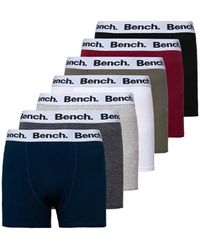 Bench - Multicolour 7 Pack 'Marcos' Cotton Blend Boxers - Lyst