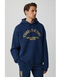 Grimelange - Hooded Printed Pocket Sweatshirt - Lyst