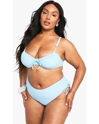 Boohoo - Plus Tummy Control High Waist Brief - Lyst