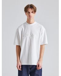 Acne Studios - Embroidered Logo T-Shirt - Lyst