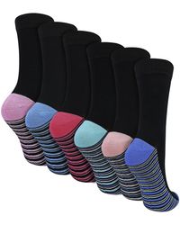 Sock Snob - 6 Pack Ladies Bamboo Socks Soft Breathable Patterned Everyday - Lyst