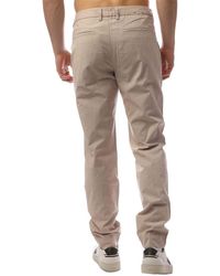 BOSS - Kaito1 Solid Patterned Slim Trousers - Lyst