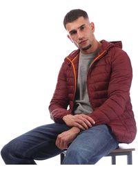 Aquascutum - Logo Puffer Jacket (Bordeaux) - Lyst
