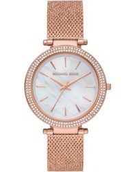 Michael Kors - Mk3369 Darci Rose Goud Dames Horloge - Lyst