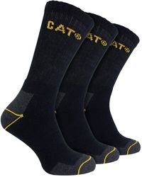 Caterpillar - 3 Pack Real Work Cotton Socks - Lyst