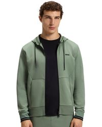 BOSS - Boss Vest Effen Sweatvest Regular Fit - Lyst