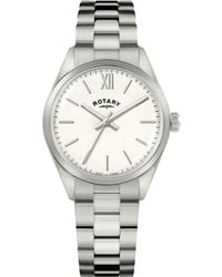 Rotary - Rlb10005-01 Ladies Heritage Watch - Lyst