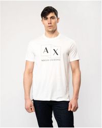 Armani Exchange - Graphic Logo T-Shirt - Lyst