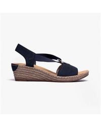 Rieker - 624H6-14 Ladies Slingback Wedge Sandals - Lyst