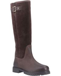 HUNTER - Canna Tall Leather Boots - Lyst