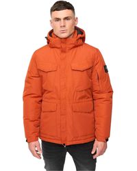 Crosshatch - Plentons Jacket (Burnt) - Lyst