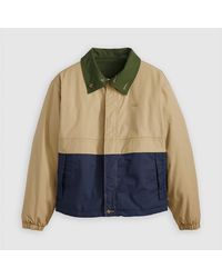 Levi's - Levi's Rex Color Block Zipped Pocket Waxed Jacket - Lyst