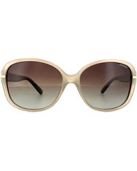 Polaroid - Butterfly Havana Gradient Polarized Sunglasses - Lyst