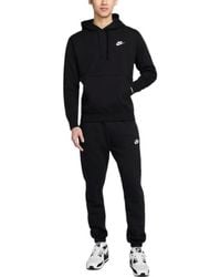 Nike - Club Bv2654-010 Fleece Tracksuits Cotton - Lyst