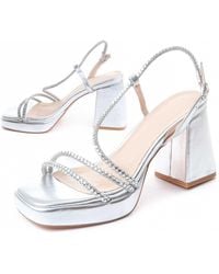 Montevita - Heel Sandal Festsand5 - Lyst