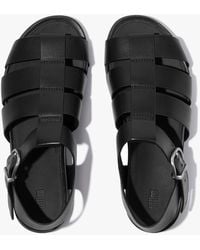 Fitflop - Gracie Leather Ankle Strap Sandals - Lyst