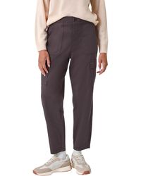 Roman - Casual Elastic Waist Cargo Stretch Trousers - Lyst