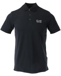 EA7 - Emporio Armani 7 Polo T-Shirt Cotton - Lyst