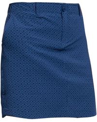 Under Armour - Print Golf Skirt Textile - Lyst