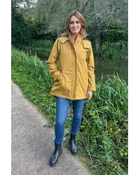 Secret Label - Hooded Quilt Lined Rain Jacket - Lyst