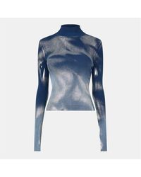 DIESEL - Turtleneck Slim Fit Long Sleeve Sweater - Lyst