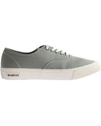 Seavees - Legend Sneaker Standard Granite Poplin Shoes - Lyst