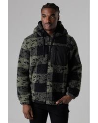 Nordam - Teddy Fleece Zip-Through Hoodie - Lyst