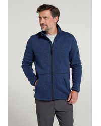 Mountain Warehouse - 'Idris Ii' Fleece Jacket With Side Pockets Full Zip Breathable Coat - Lyst