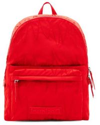 Desigual - Print Handbag Rucksack With Zip Pockets - Lyst
