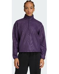 adidas - Aop Polar Fleece Pullover - Lyst