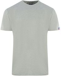 Aquascutum - London 1851 Tape Logo T-Shirt - Lyst