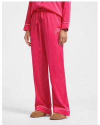 Juicy Couture - 's Satin Pyjama Trousers In Raspberry - Lyst