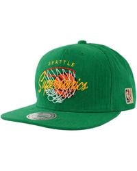Mitchell & Ness - Nba Seattle Supersonics All Net Cap Cotton - Lyst