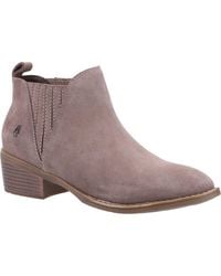 Hush Puppies - Ladies Isobel Suede Ankle Boots - Lyst