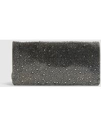River Island - Clutch Bag Perspex Diamante - Lyst