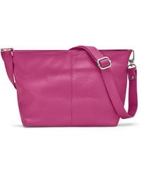 Woodland Leathers - Italian Leather Handbag Shoulder Bag - Lyst
