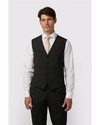 Limehaus - Single Breasted Sleeveless Five Button V-Neck Regular Waistcoat - Lyst