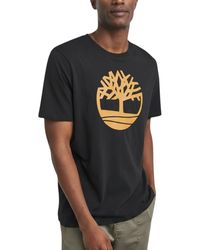 Timberland - T Shirts Kennebec River Tree Logo Crew Neck Pullover Summer Top - Lyst