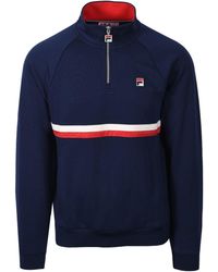 Fila - Rolando Half Zip/Gardenia/ Cotton - Lyst
