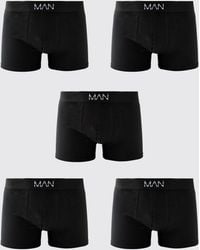 BoohooMAN - 5 Pack Original Boxers - Lyst