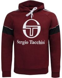 Sergio Tacchini - Dealtry Hoodie Graphic Logo Jumper 38364 650 Cotton - Lyst