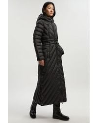 Karen Millen - Lightweight Packable Maxi Coat - Lyst