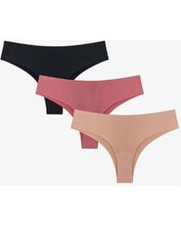 Penti - No-Show Laser Cut Brazilian Briefs - Lyst